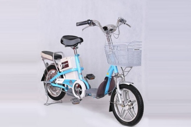 Xe đạp điện Bridgestone PKE16 xanh